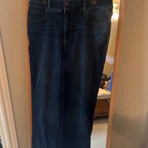 Lane Bryant Deep Blue Jeans